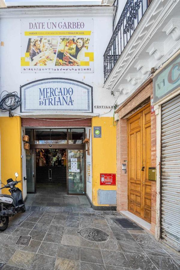 Comfy Away - Apartamento Exclusivo Mercado De Triana Con Balcon Seville Ngoại thất bức ảnh